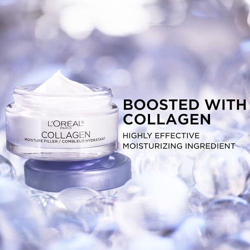 L’Oreal Paris Collagen Daily Face Moisturizer, Anti Aging Face Cream to Reduce Wrinkles and Provide Intense Hydration