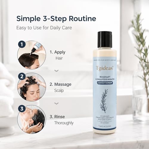 Tgideas Organic Rosemary Hair Growth Shampoo for Women and Men