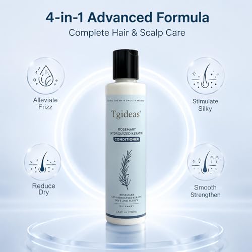 Tgideas Organic Rosemary Hair Growth Shampoo for Women and Men