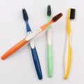 Soft Toothbrush, Compact Head, Pack of 4 Deeper Reach
