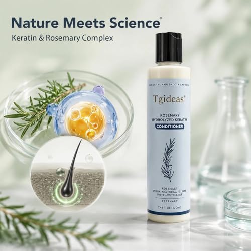 Tgideas Organic Rosemary Hair Growth Shampoo for Women and Men