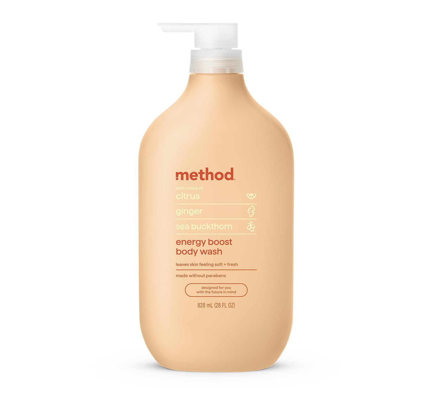 Method Body Wash, Simply Nourish, Paraben and Phthalate Free, 28 oz