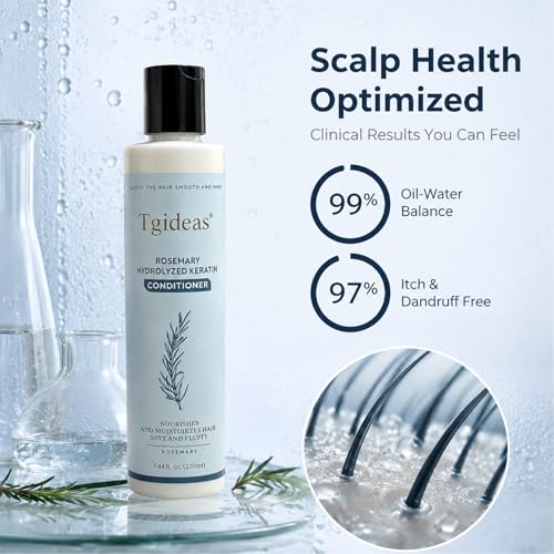 Tgideas Organic Rosemary Hair Growth Shampoo for Women and Men