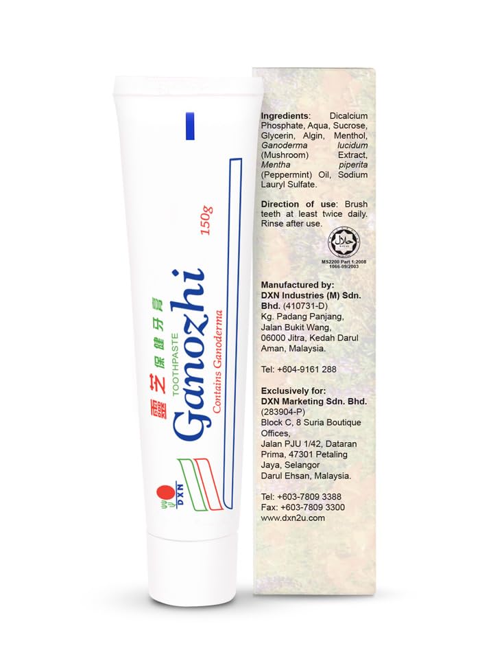 LIMITEDBONUSDEAL DXN Ganozhi Toothpaste 150g (50 Box)