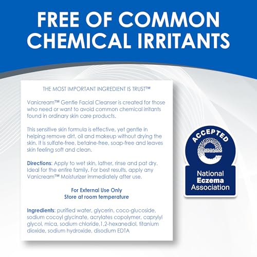 Vanicream Gentle Facial Cleanser