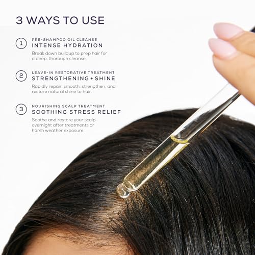 SUTRA Fahrenheit 450+ Multi‑Purpose Oil for Hair, Skin & Scalp | Heat Protection to 450 °F | Frizz Control, Shine & Deep Hydration – Face, Body & Pre‑Shampoo Treatment