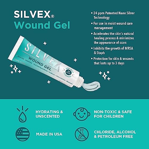 Be Smart Get Prepared SILVEX Wound Care Gel 0.5 Fl Oz
