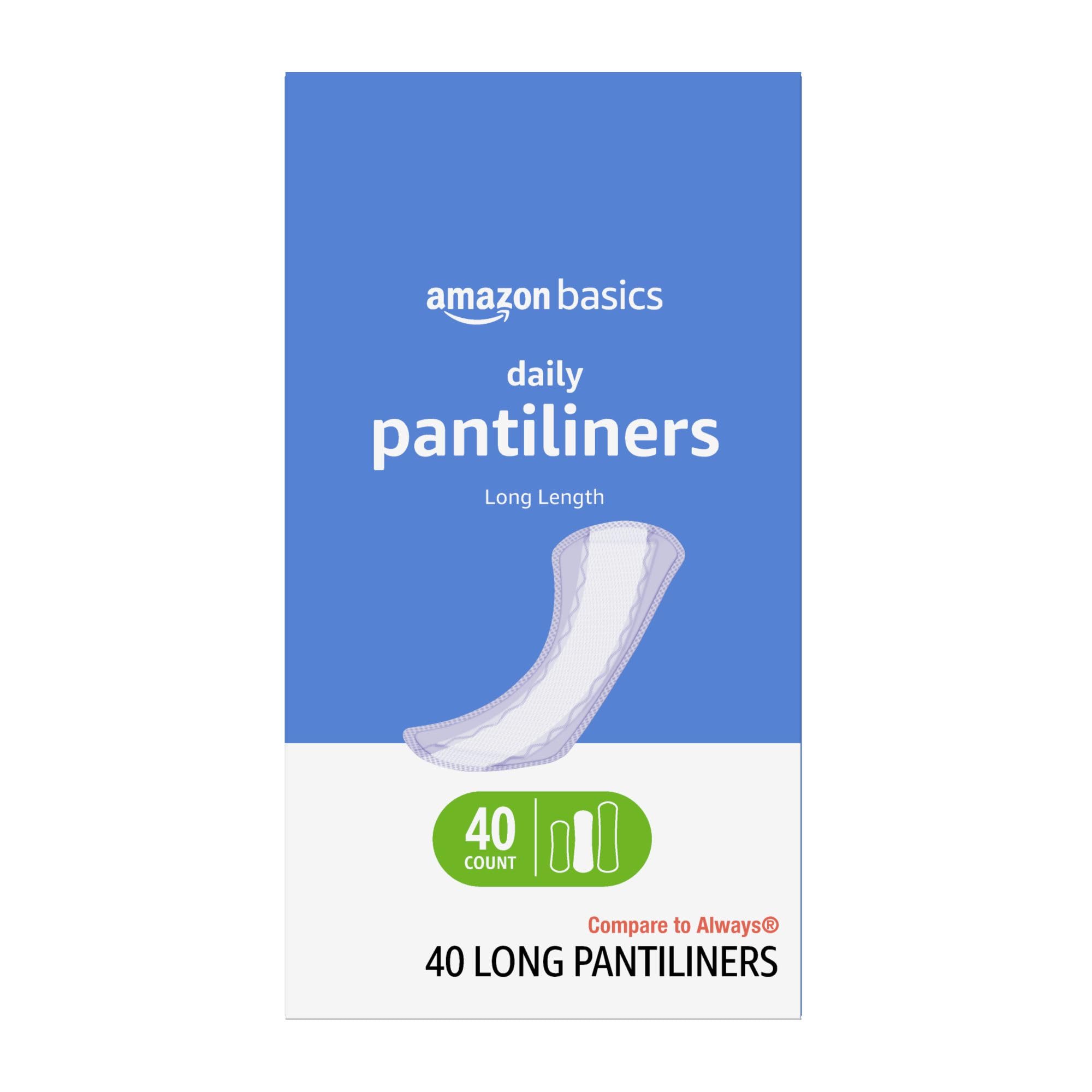 Amazon Basics Sanitary Napkin Liners for Daily Protection