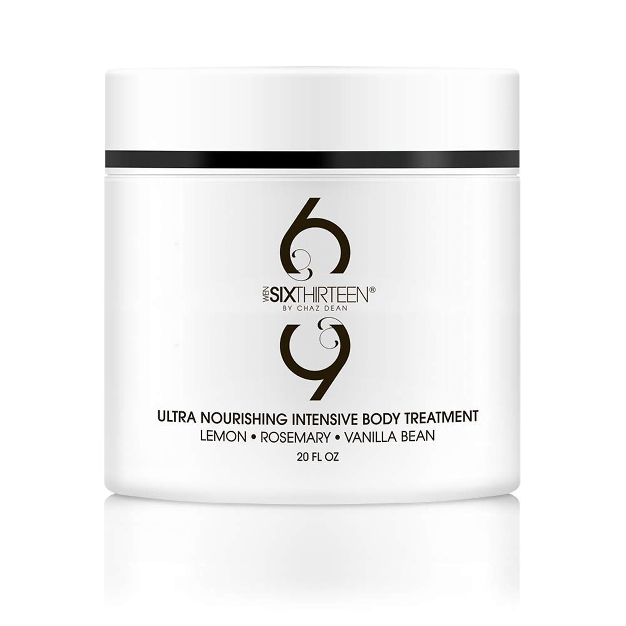 WEN 613 by Chaz Dean Ultra Nourishing Intensive Body Treatment - Body Butter for Extremely Dry Skin, Body Cream Lotion for Women & Men, Skin Care, Thick Moisturizer - 20 Fl Oz Tub (Pack of 1)