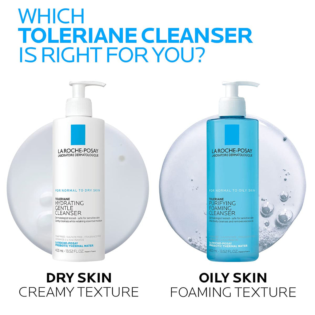 La Roche-Posay Toleriane Purifying Foaming Facial Cleanser with Niacinamide