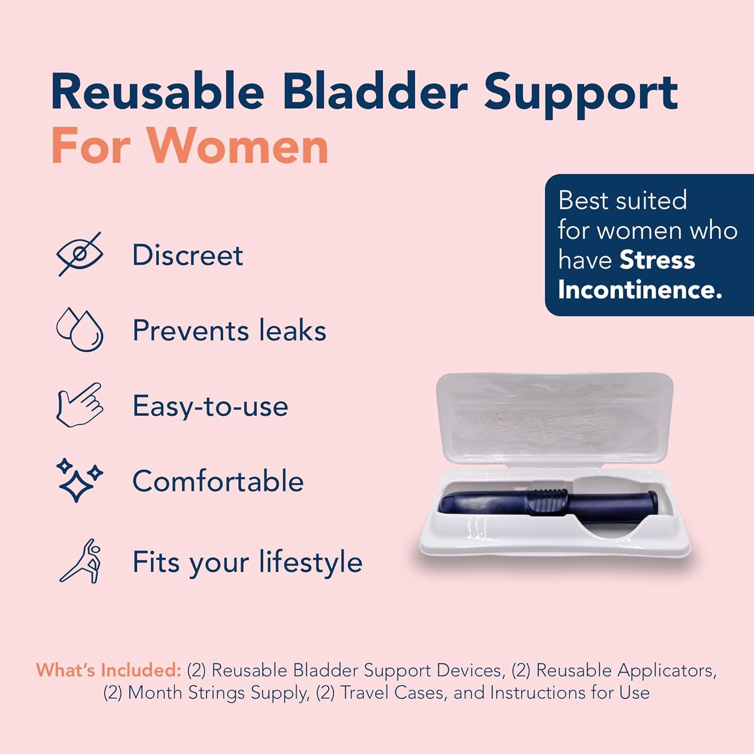 Revive Reusable Bladder Support Pessary for Women