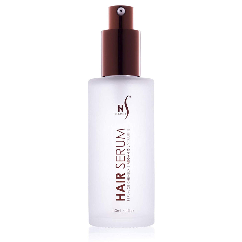 HerStyler Argan Oil Hair Serum - for Frizz, Straightening, Styling & Shine