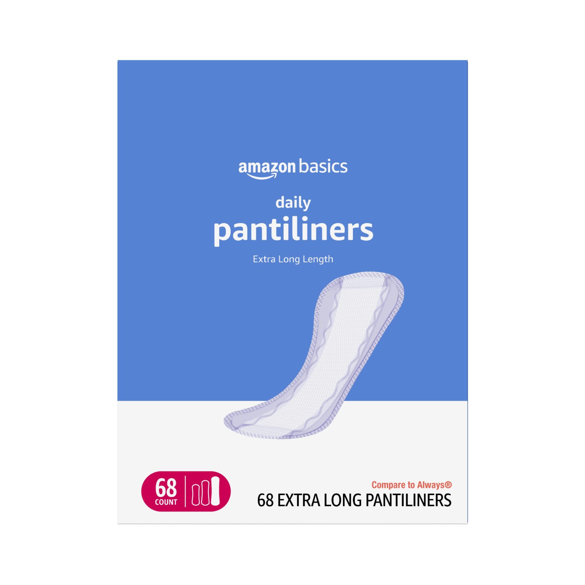 Amazon Basics Sanitary Napkin Liners for Daily Protection