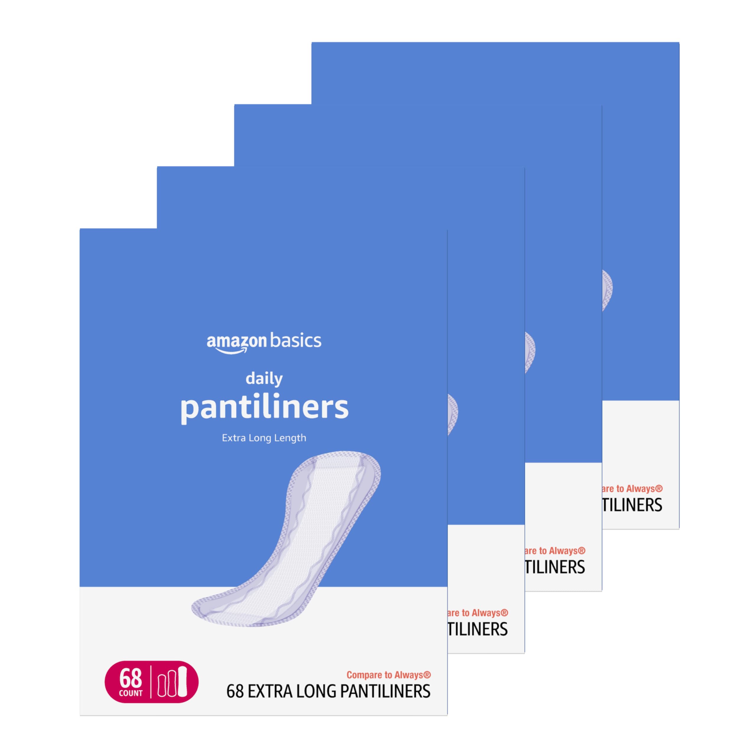 Amazon Basics Sanitary Napkin Liners for Daily Protection