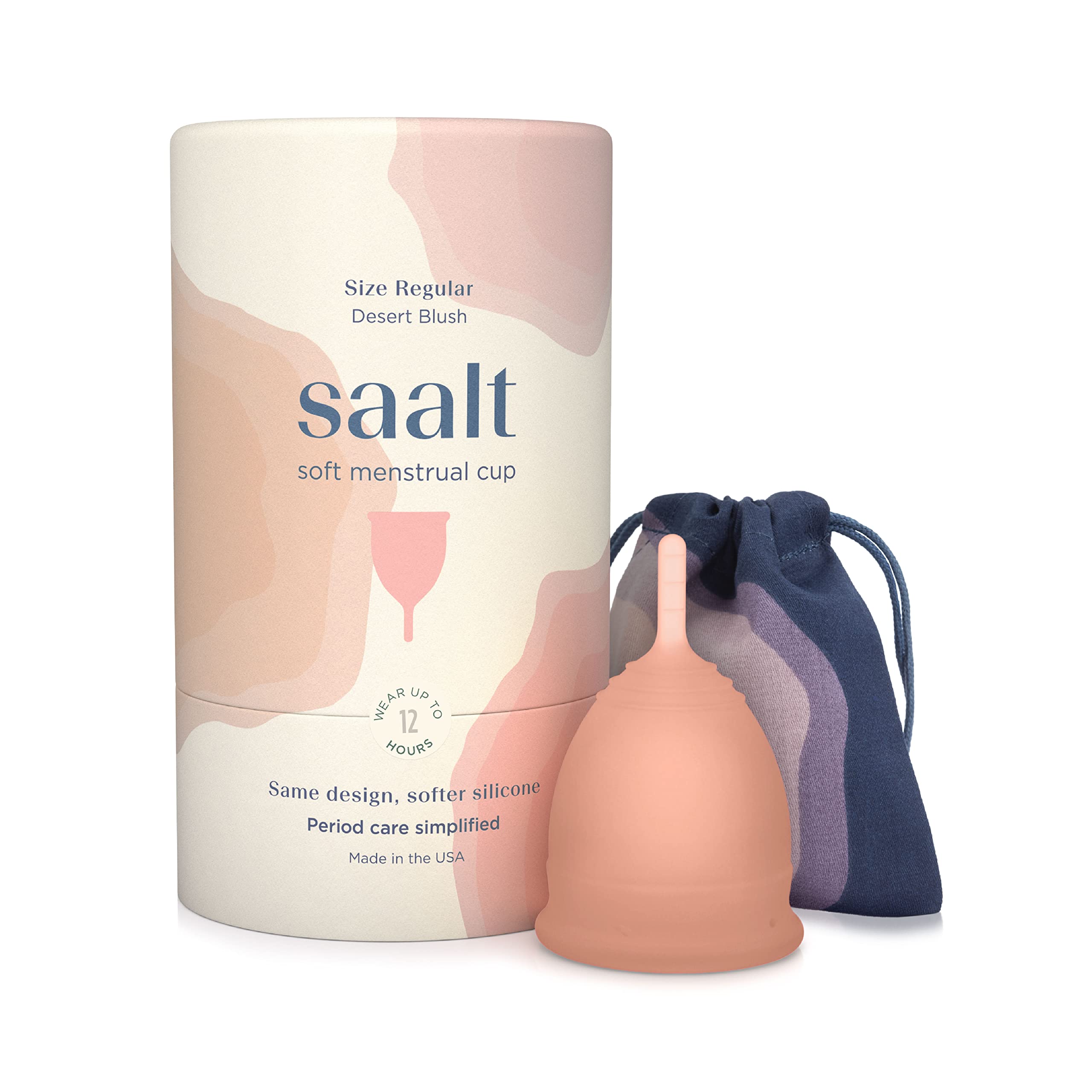 Saalt Soft Reusable Menstrual Cup & Disc Set for Women