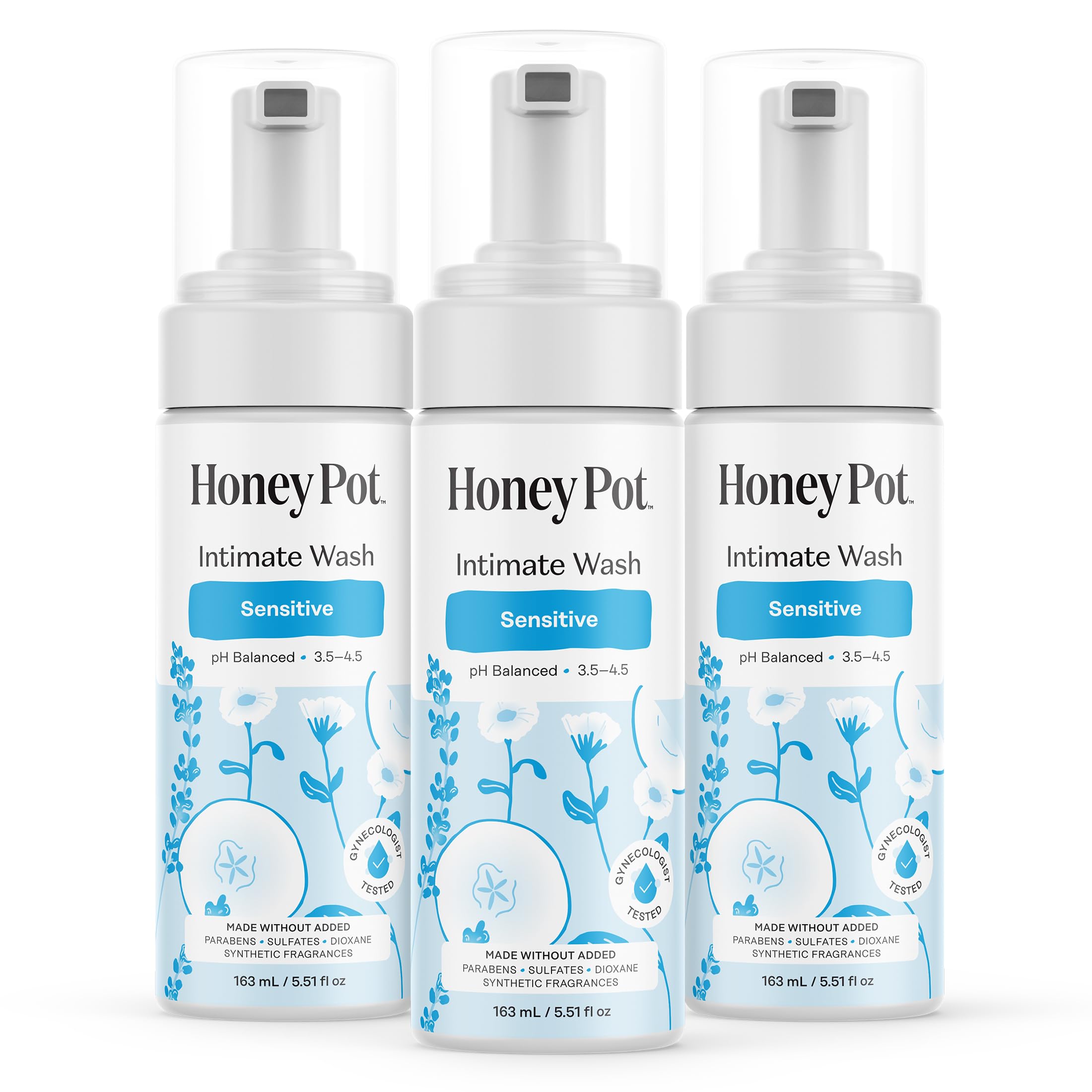The Honey Pot Sensitive Feminine Wash for Daily Care