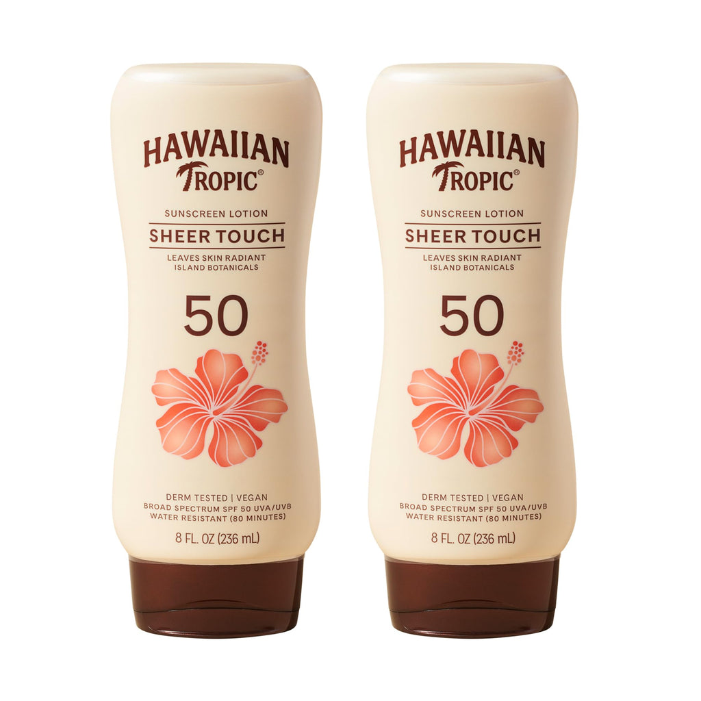 Hawaiian Tropic Sheer Touch Sunscreen Lotion for Body, SPF