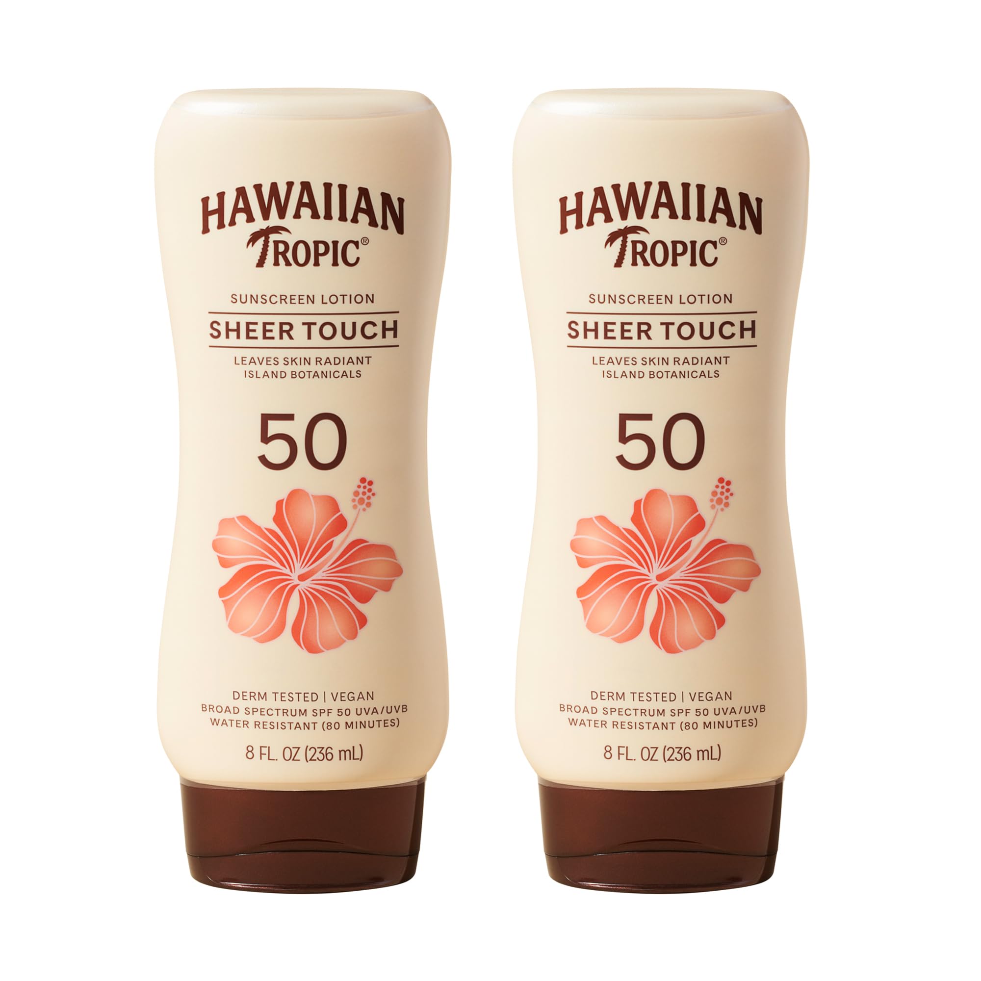 Hawaiian Tropic Sheer Touch Sunscreen Lotion for Body, SPF