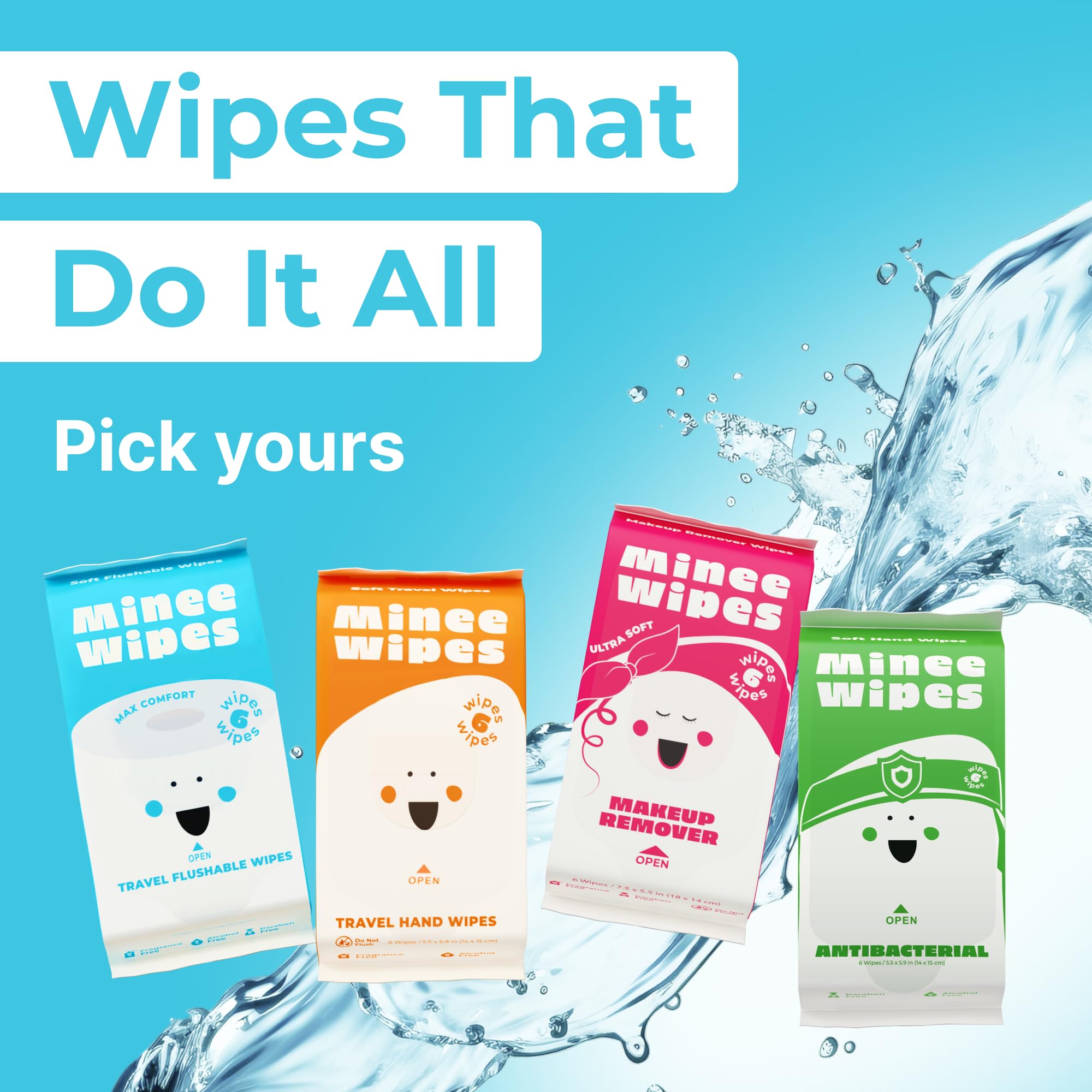 pH-Balanced Feminine Wipes with Aloe for Daily Care