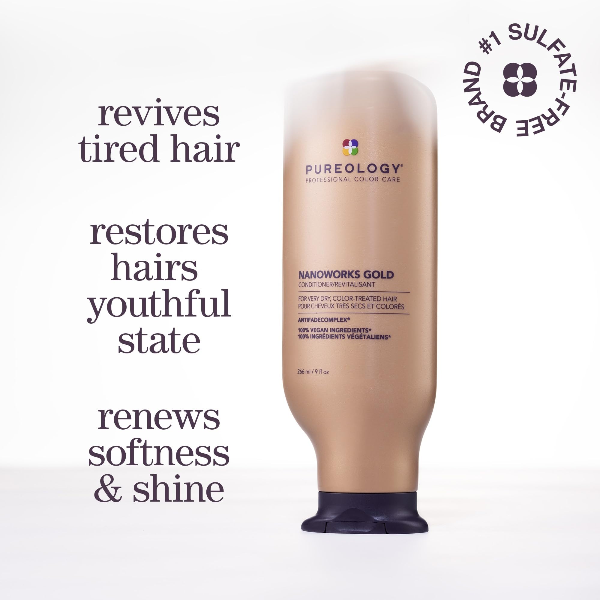 Pureology Nanoworks Gold Bundle – For Very Dry Hair, 33.8 fl oz