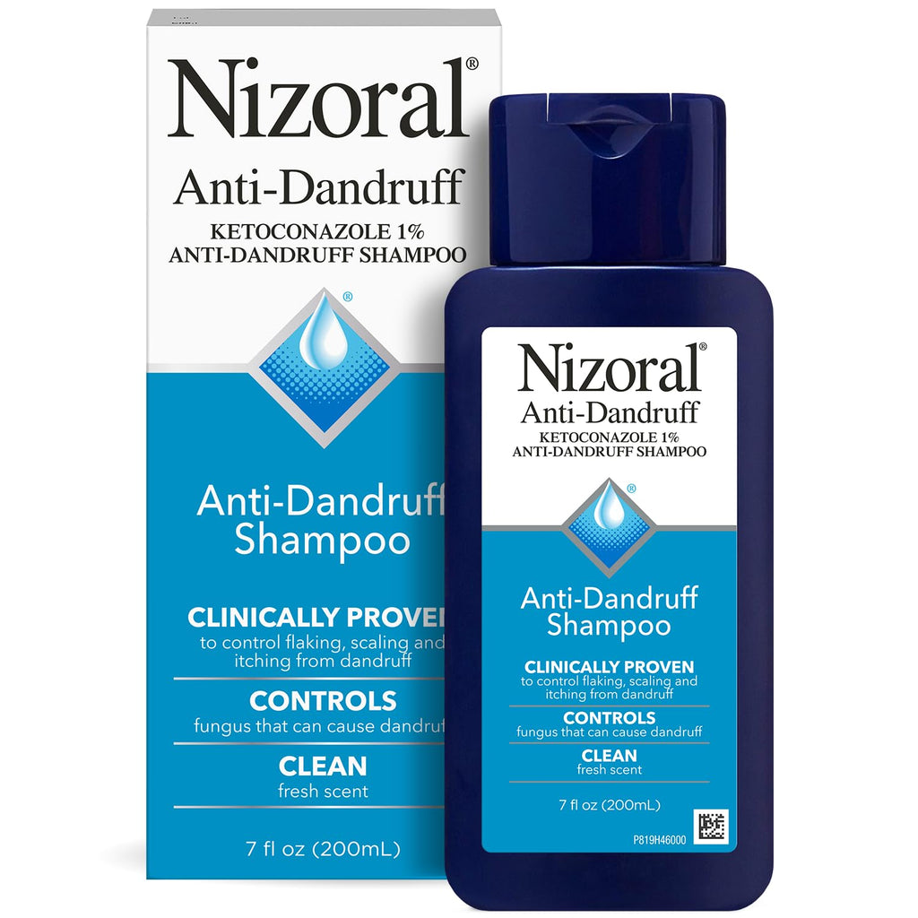Nizoral Anti-Dandruff Shampoo with 1% Ketoconazole, 14 Fl Oz, Anti Fungal Shampoo