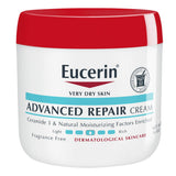 Eucerin Advanced Repair Body Cream for Very Dry Skin 16 Oz