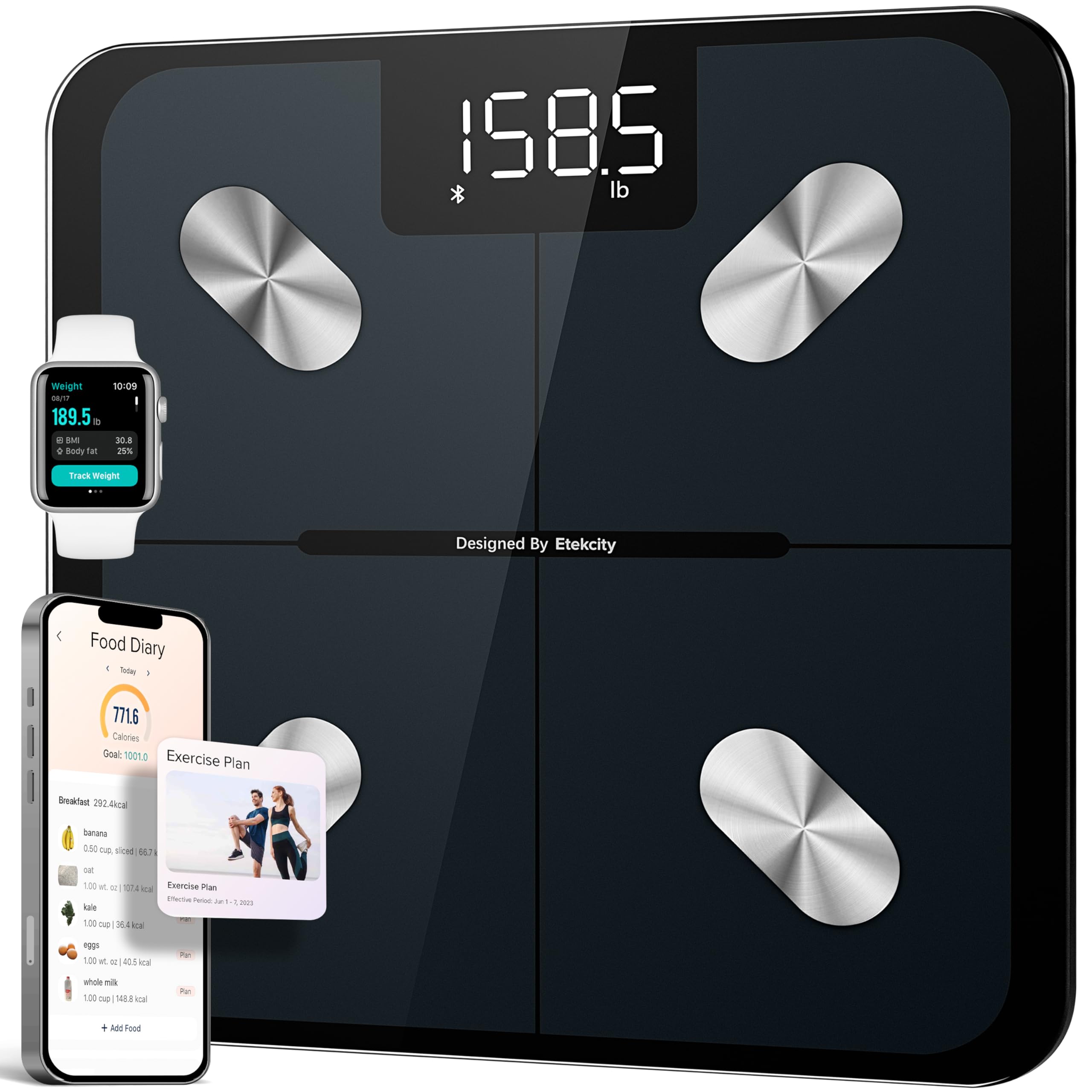 Etekcity Smart Body Weight & Composition Scale