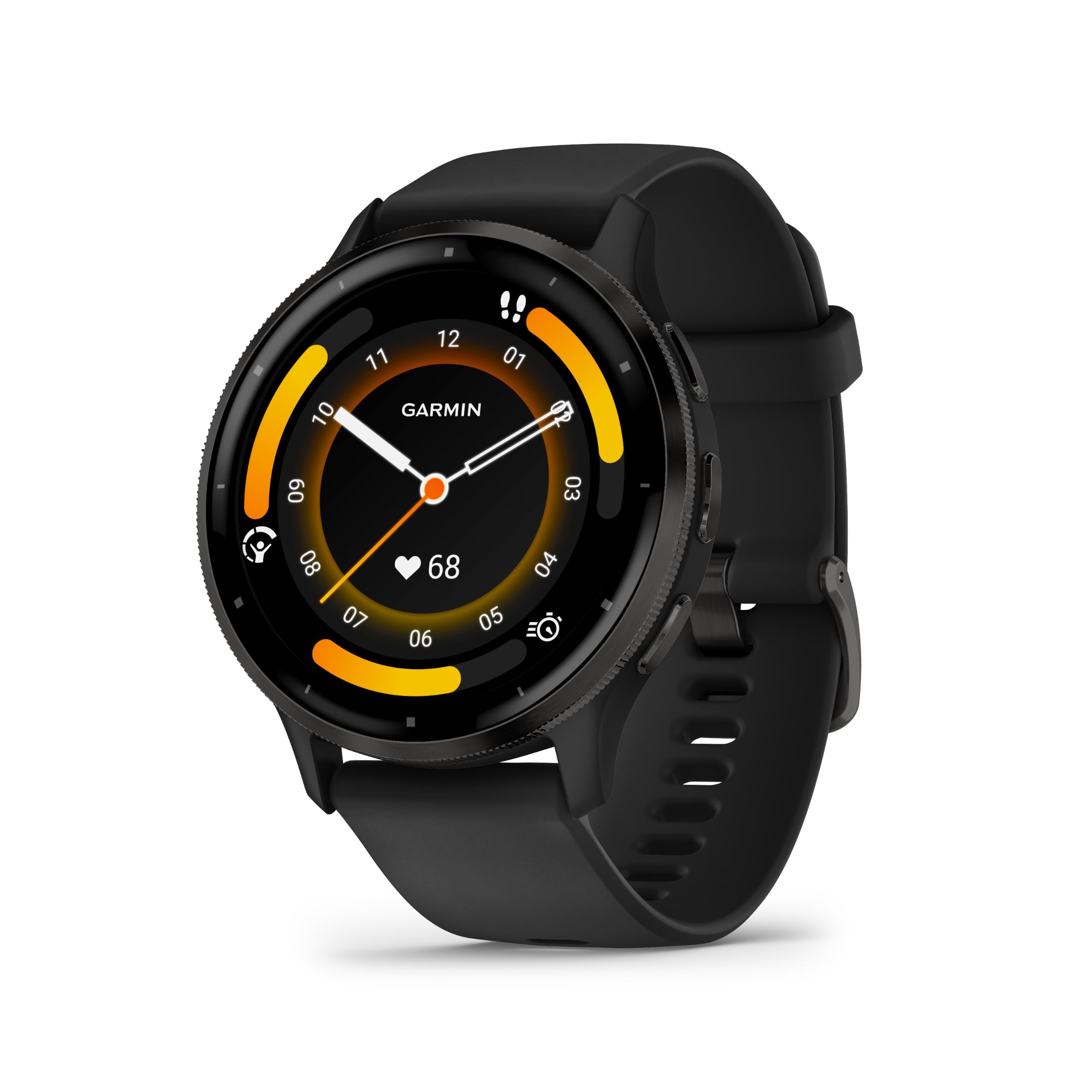Garmin Venu 3 AMOLED Smartwatch with Stainless Steel Bezel