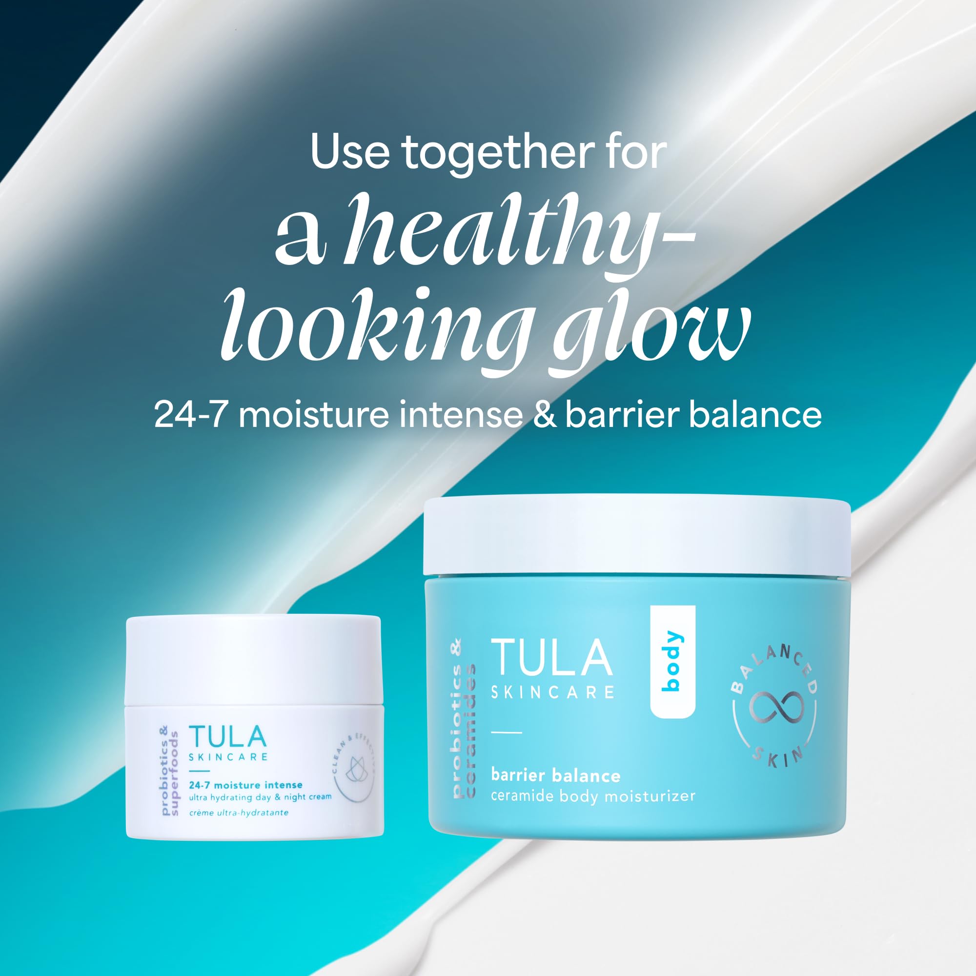 TULA Skin Care Barrier Balance Ceramide Body Moisturizer, 8.1 oz.