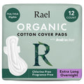 Rael Organic Cotton Sanitary Pads for Women, Regular & Large