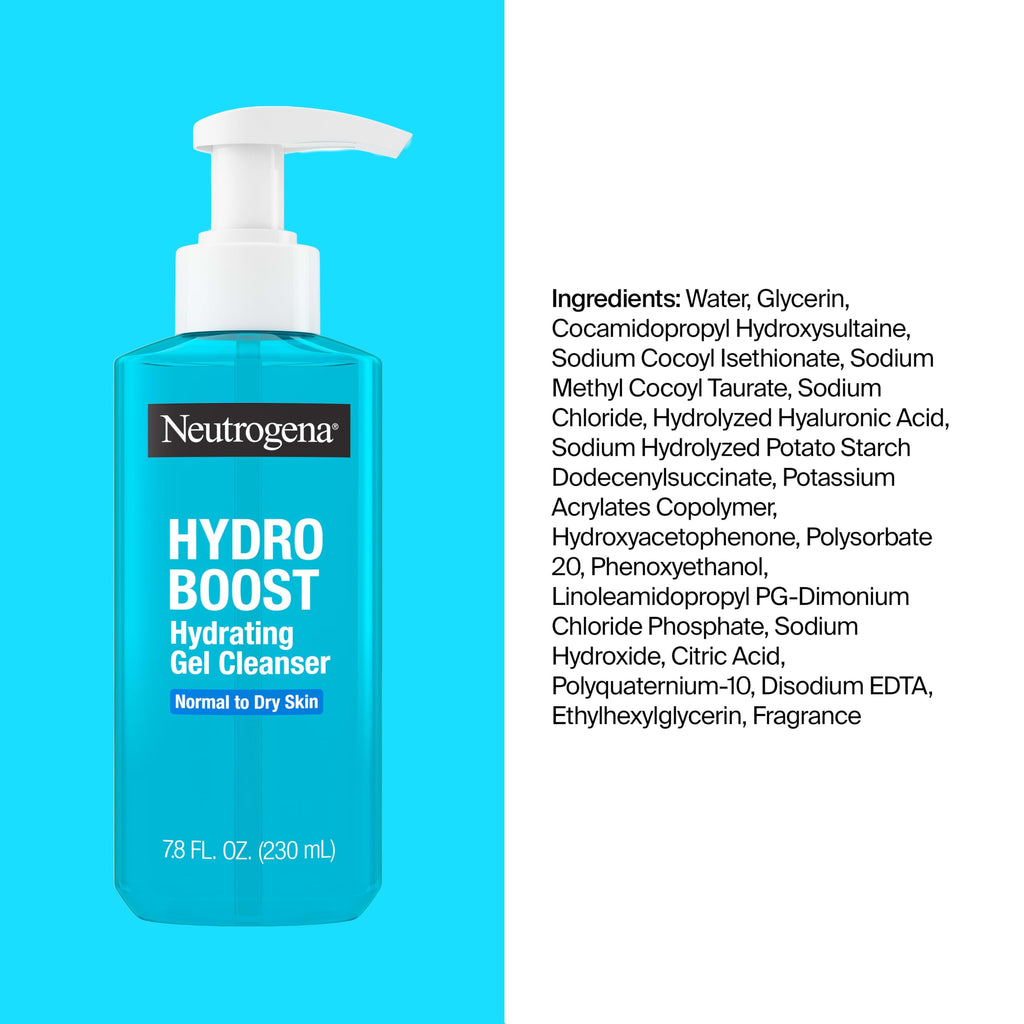 Neutrogena Hydro Boost Ultra-Soft Micellar Cleansing Wipes with Hyaluronic Acid, Hydrating Makeup Remover Wipes Remove Dirt & Waterproof Makeup