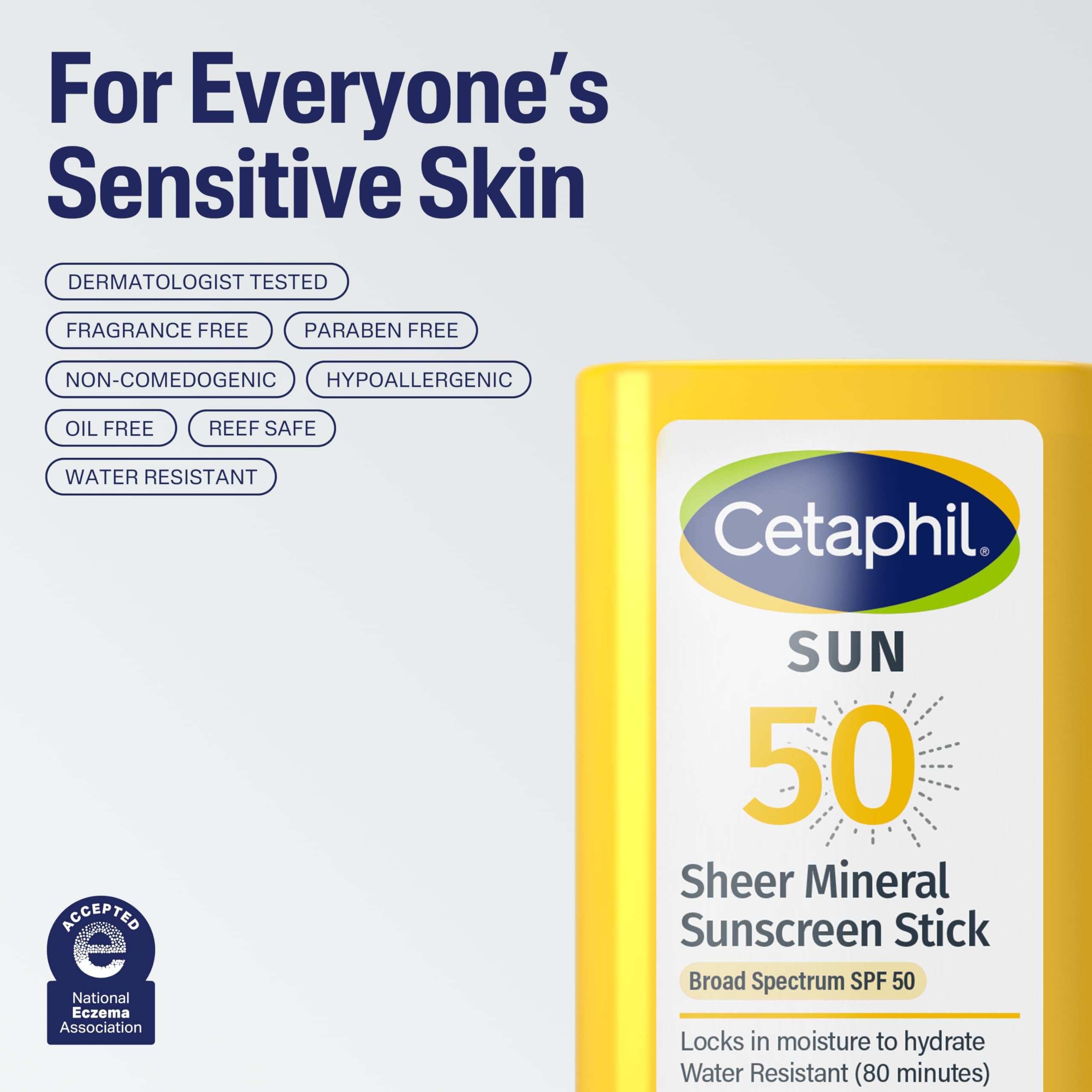 CETAPHIL Sheer Mineral Sunscreen Lotion for Face & Body