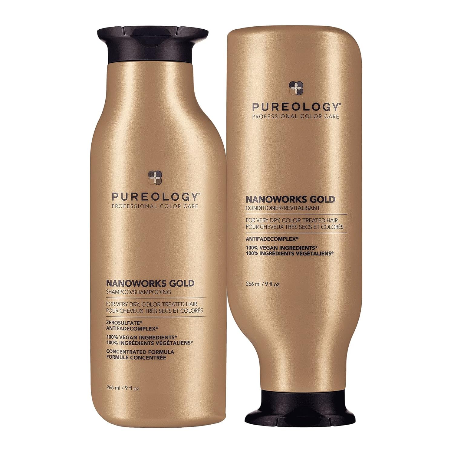 Pureology Nanoworks Gold Bundle – For Very Dry Hair, 33.8 fl oz