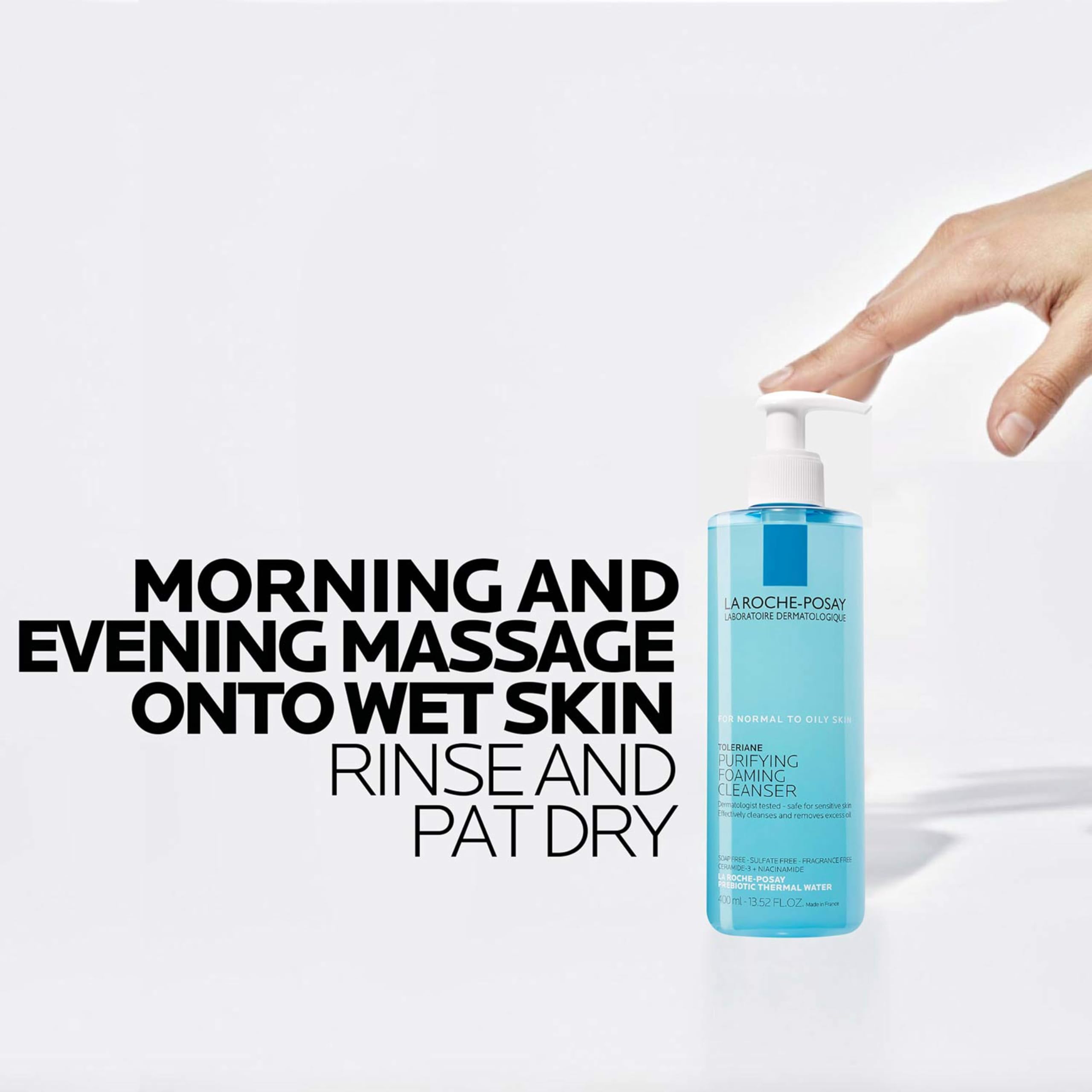 La Roche-Posay Toleriane Purifying Foaming Facial Cleanser with Niacinamide
