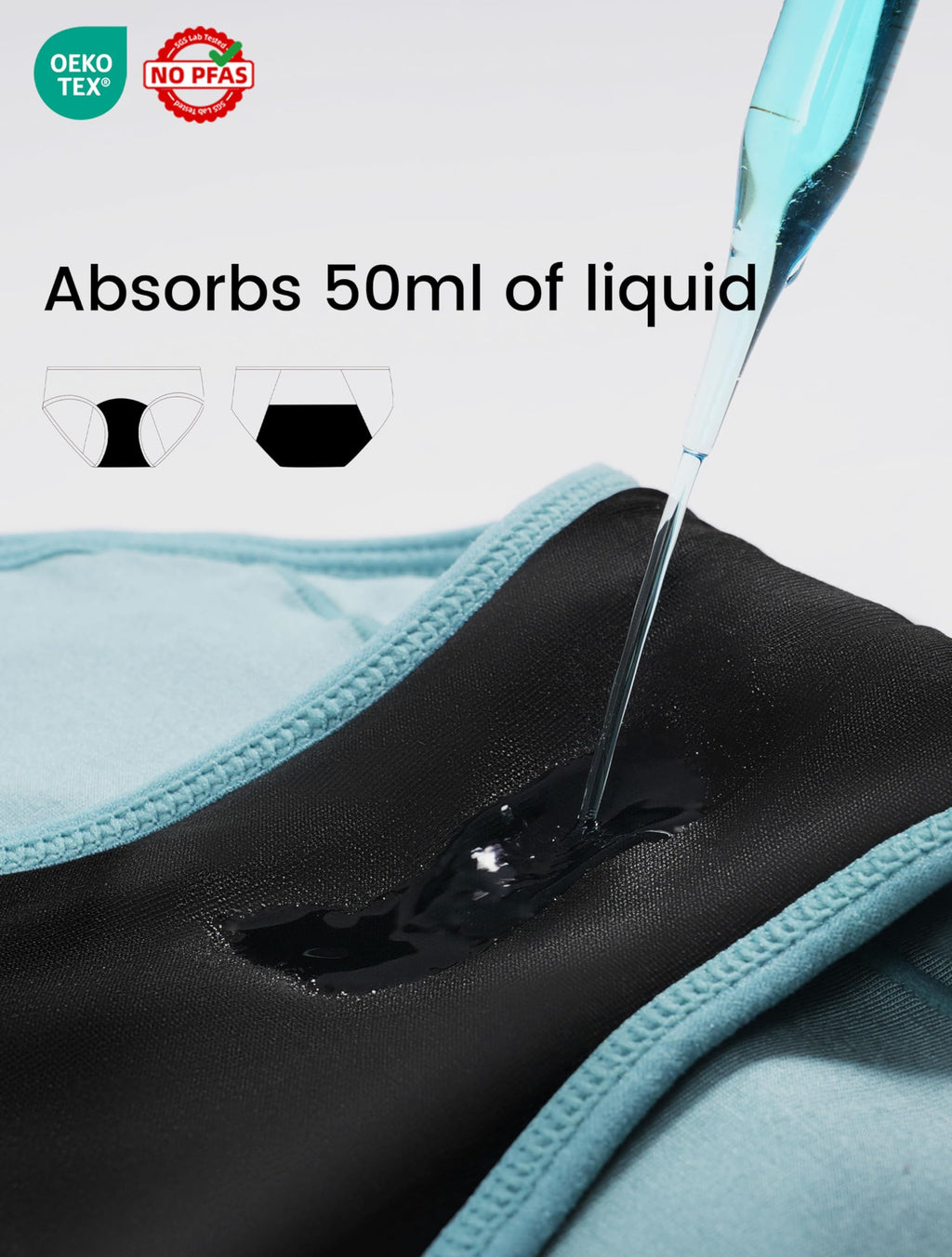 TIICHOO Heavy Flow Leakproof Period Underwear for Women
