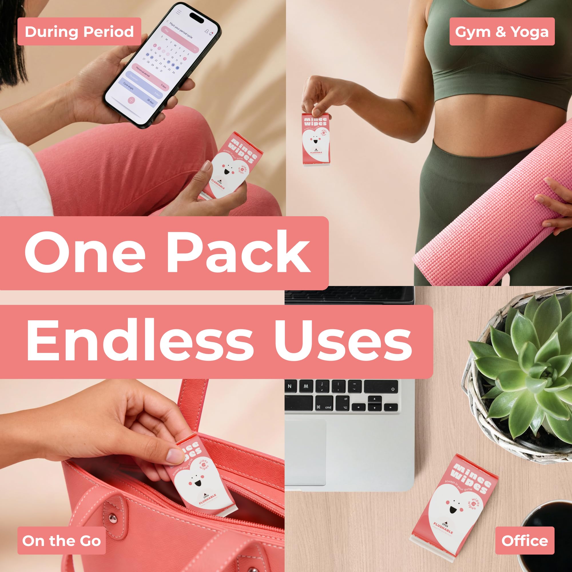 pH-Balanced Feminine Wipes with Aloe for Daily Care