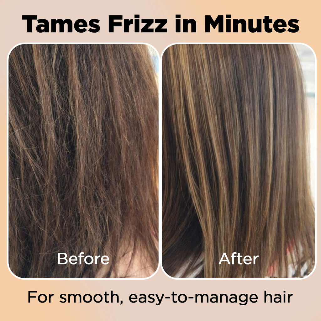 HerStyler Argan Oil Hair Serum - for Frizz, Straightening, Styling & Shine