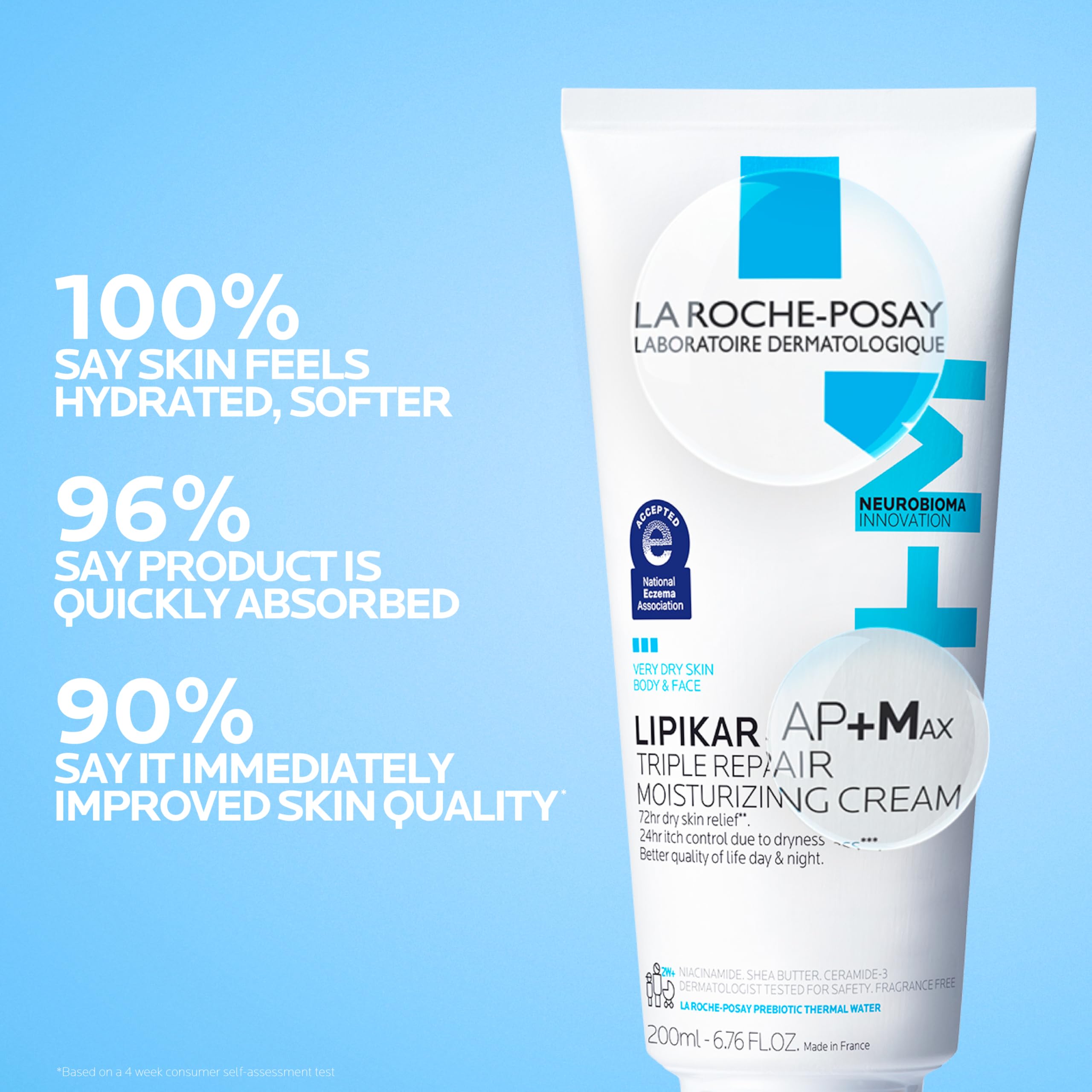 La Roche-Posay Lipikar AP+MAX Triple Repair Moisturizing Body Cream