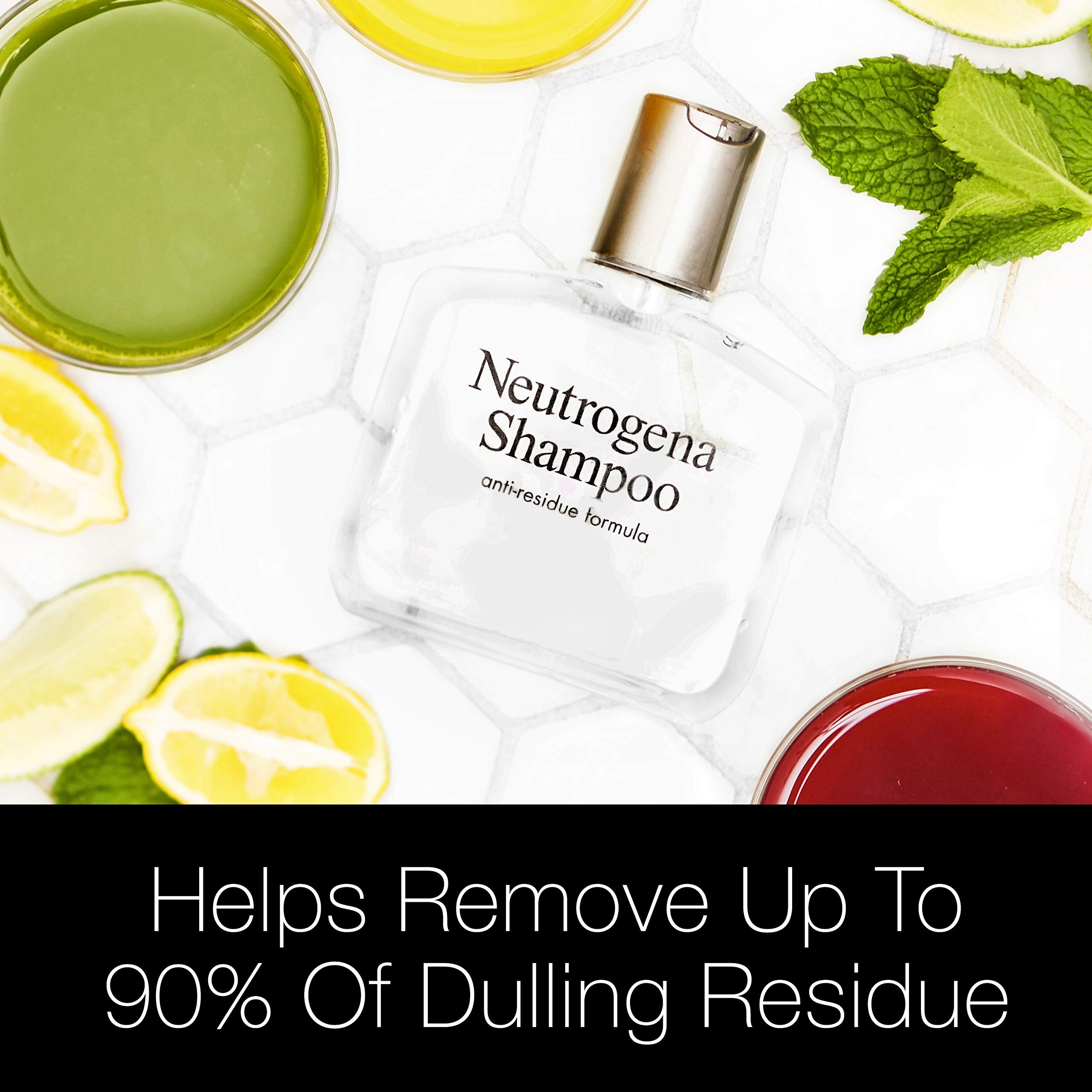 Neutrogena Anti-Residue Shampoo Gentle Non-Irritating Clarifying to Remove Hair Build-Up & Residue fl. oz