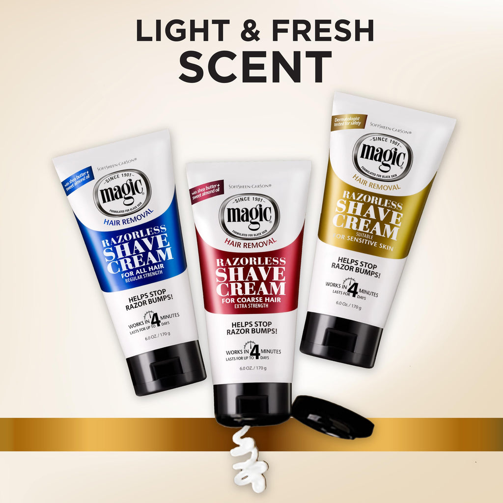 SoftSheen-Carson Magic Razorless Shaving Cream for Men