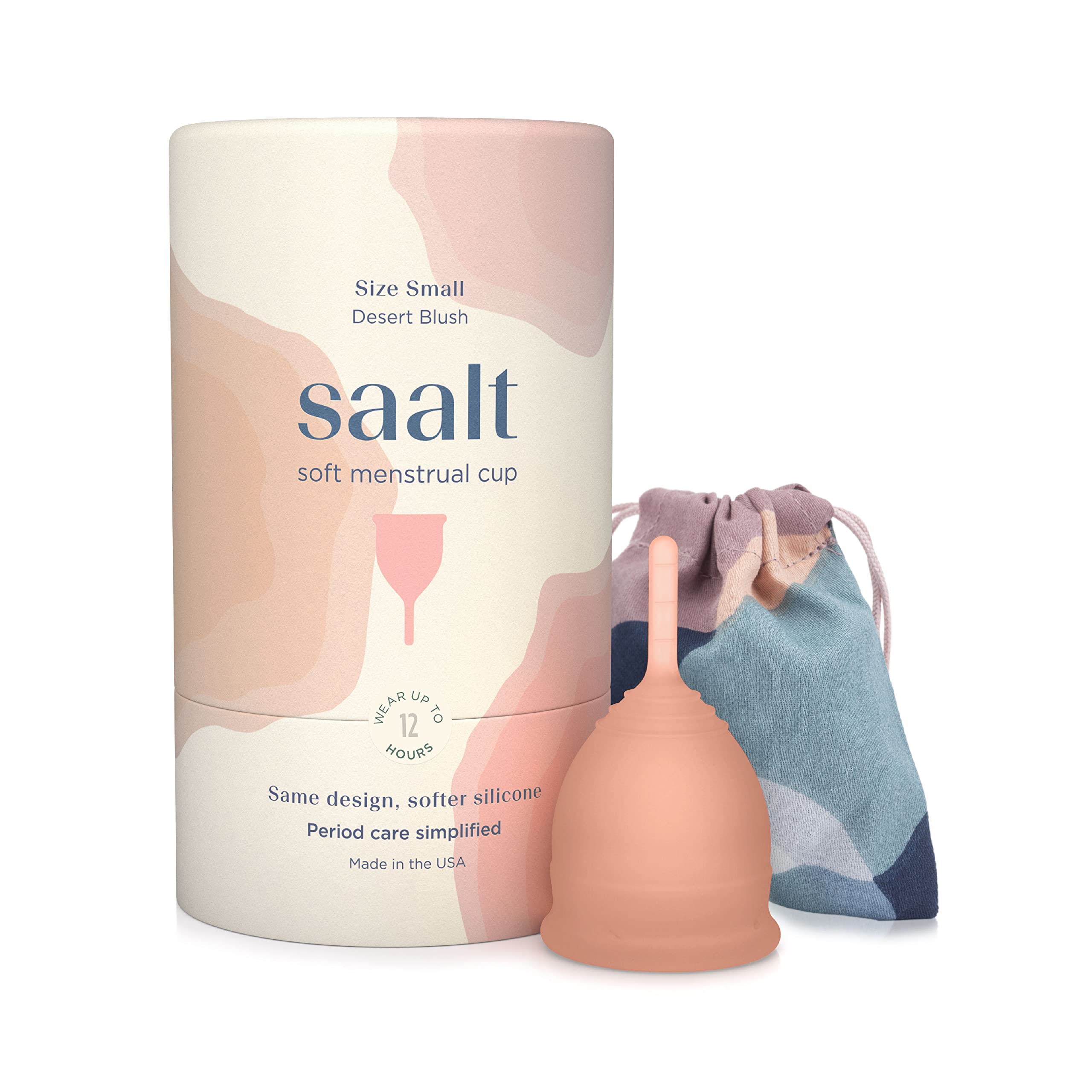 Saalt Soft Reusable Menstrual Cup & Disc Set for Women