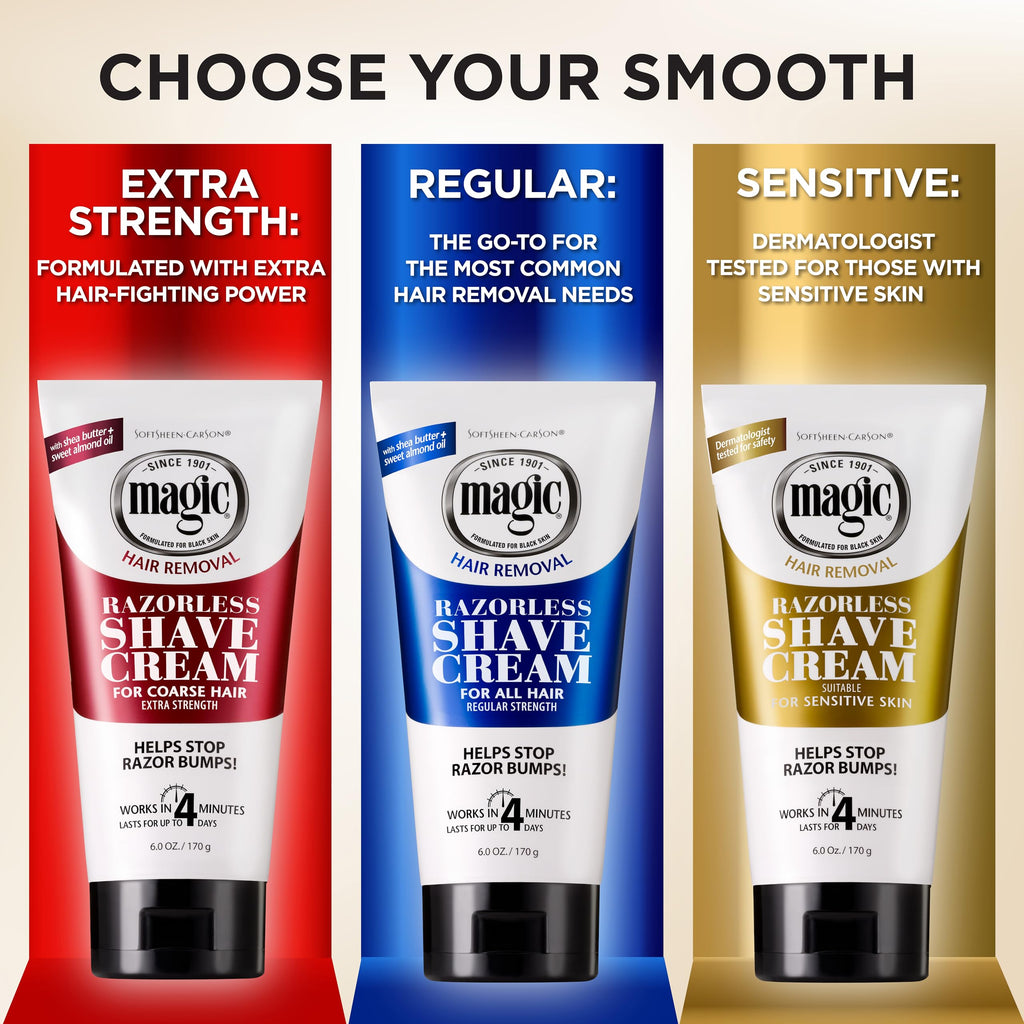 SoftSheen-Carson Magic Razorless Shaving Cream for Men