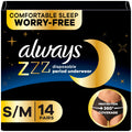 Always ZZZs Disposable Period Underwear