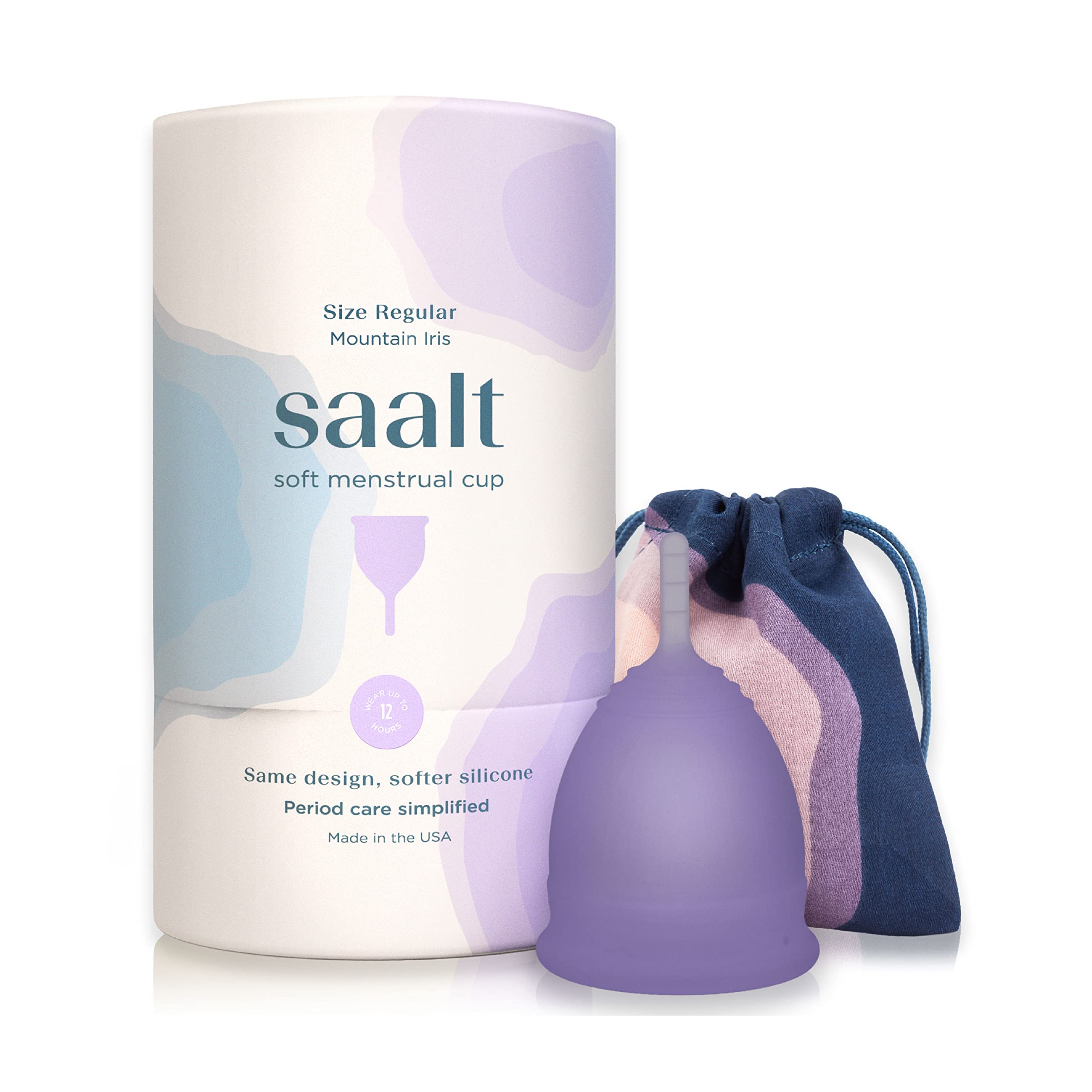 Saalt Soft Reusable Menstrual Cup & Disc Set for Women