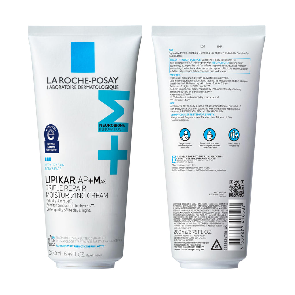La Roche-Posay Lipikar AP+MAX Triple Repair Moisturizing Body Cream