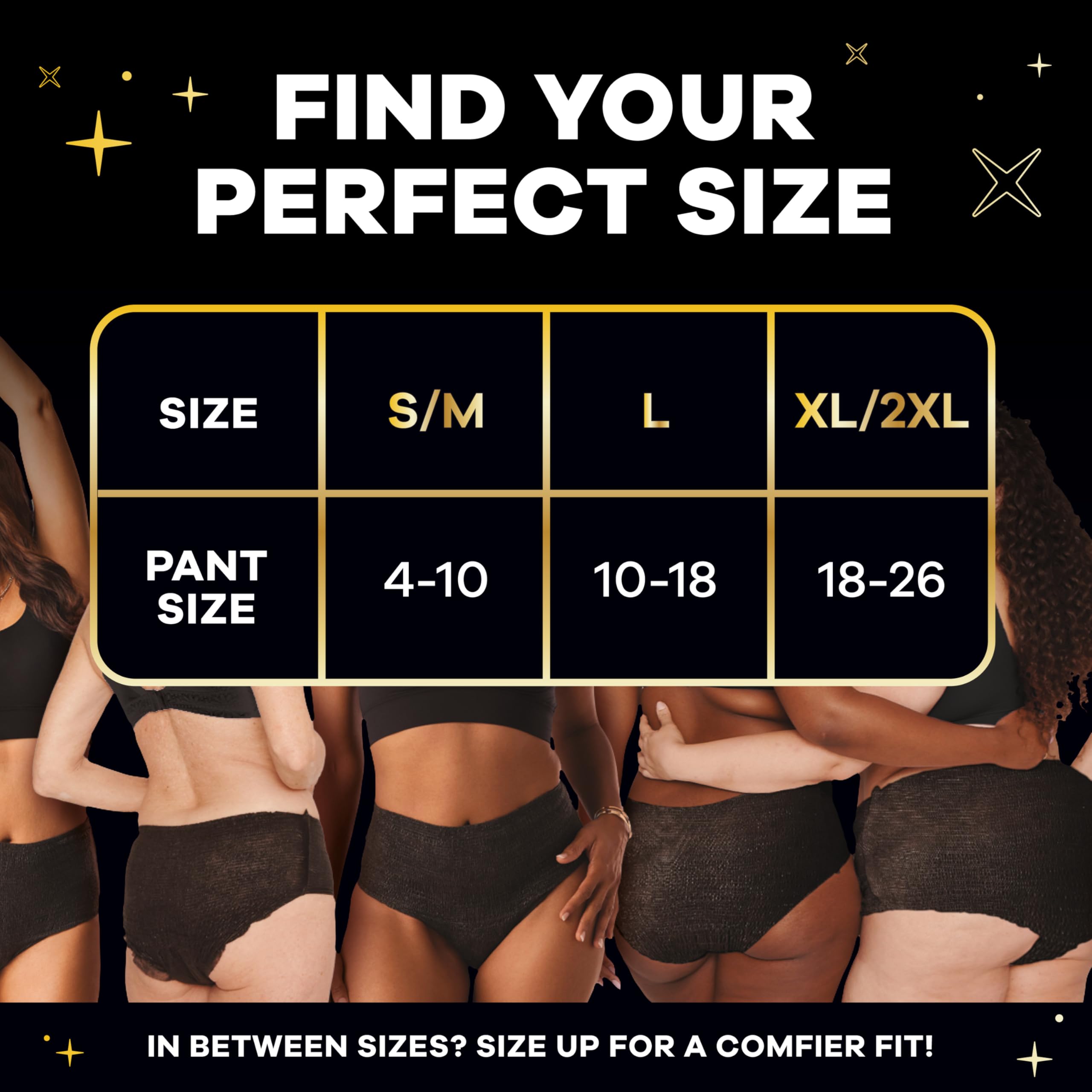 Always ZZZs Disposable Period Underwear