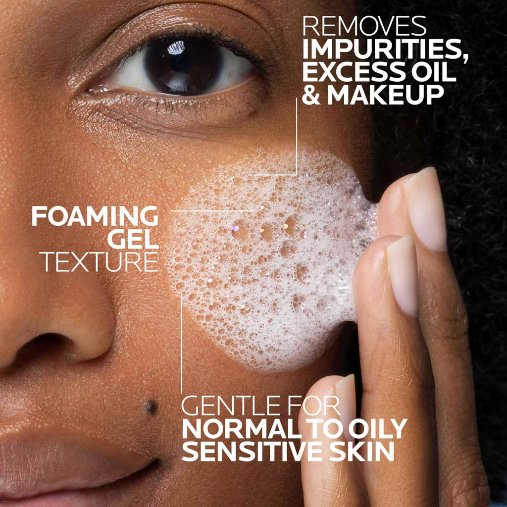 La Roche-Posay Toleriane Purifying Foaming Facial Cleanser with Niacinamide