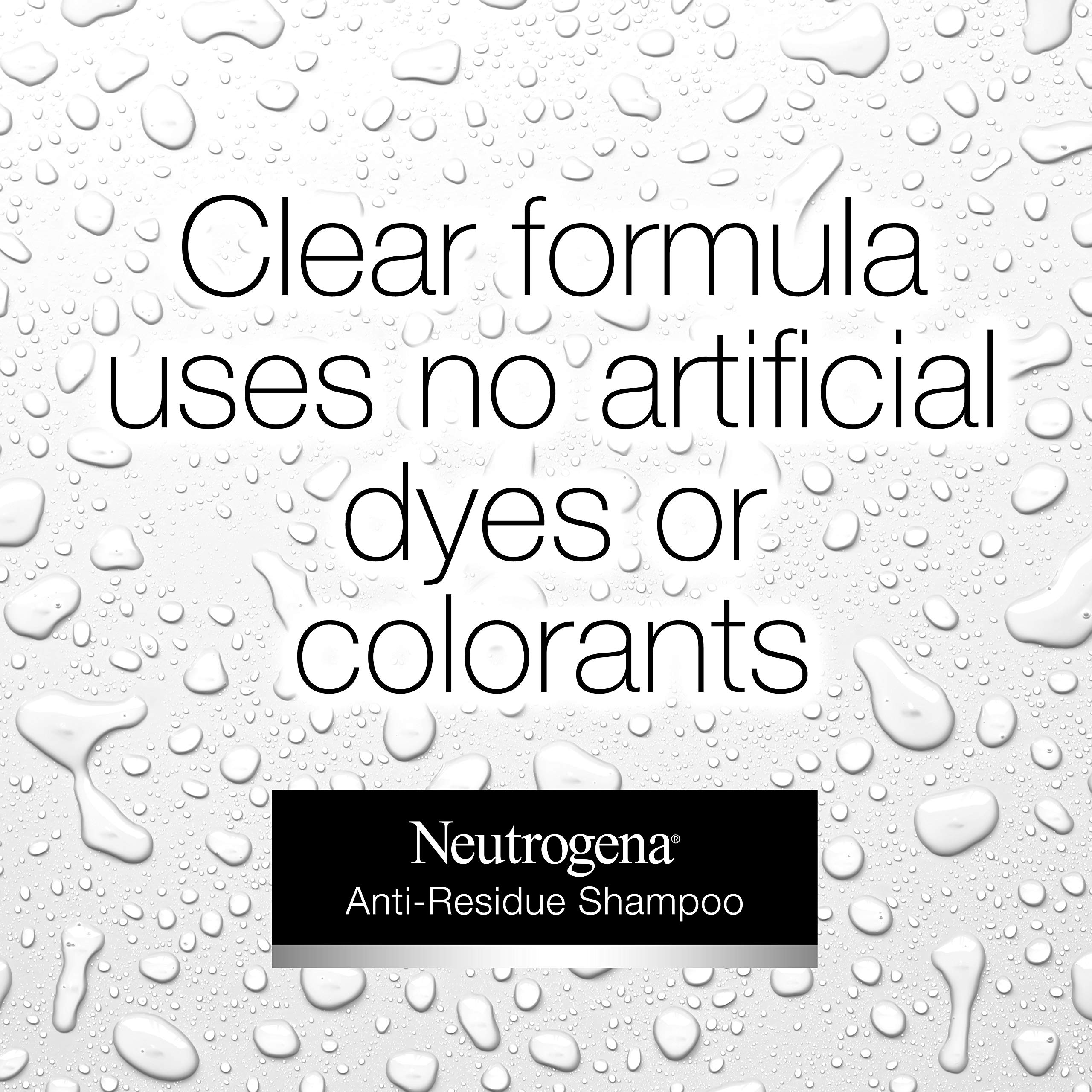 Neutrogena Anti-Residue Shampoo Gentle Non-Irritating Clarifying to Remove Hair Build-Up & Residue fl. oz